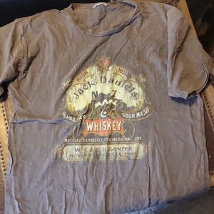 Jack Daniels Gray Short Sleeve Tee